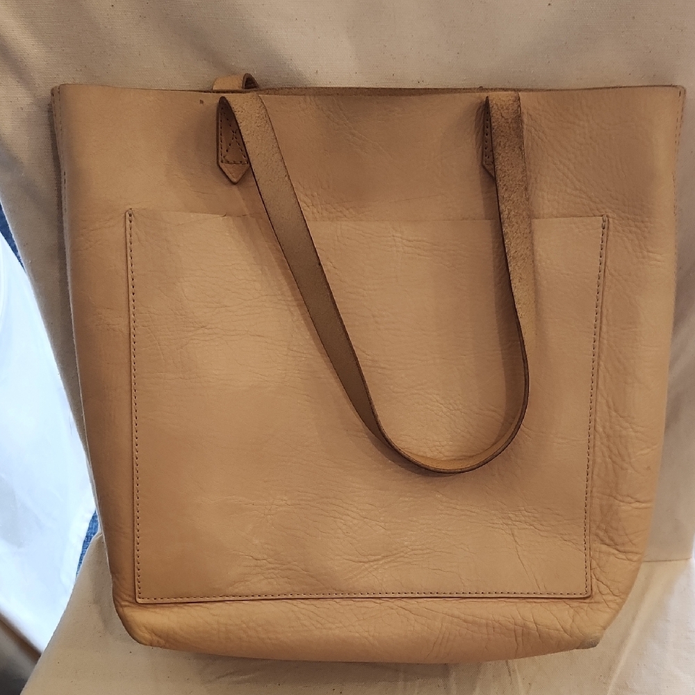 Madewell Classic Tan Leather Tote